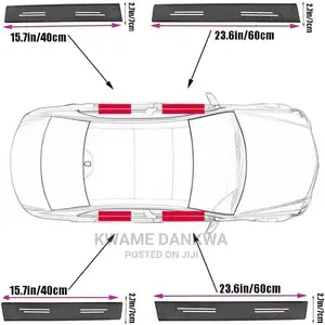 Door Sill Anti Scratch Stickers With Car Model Logo
