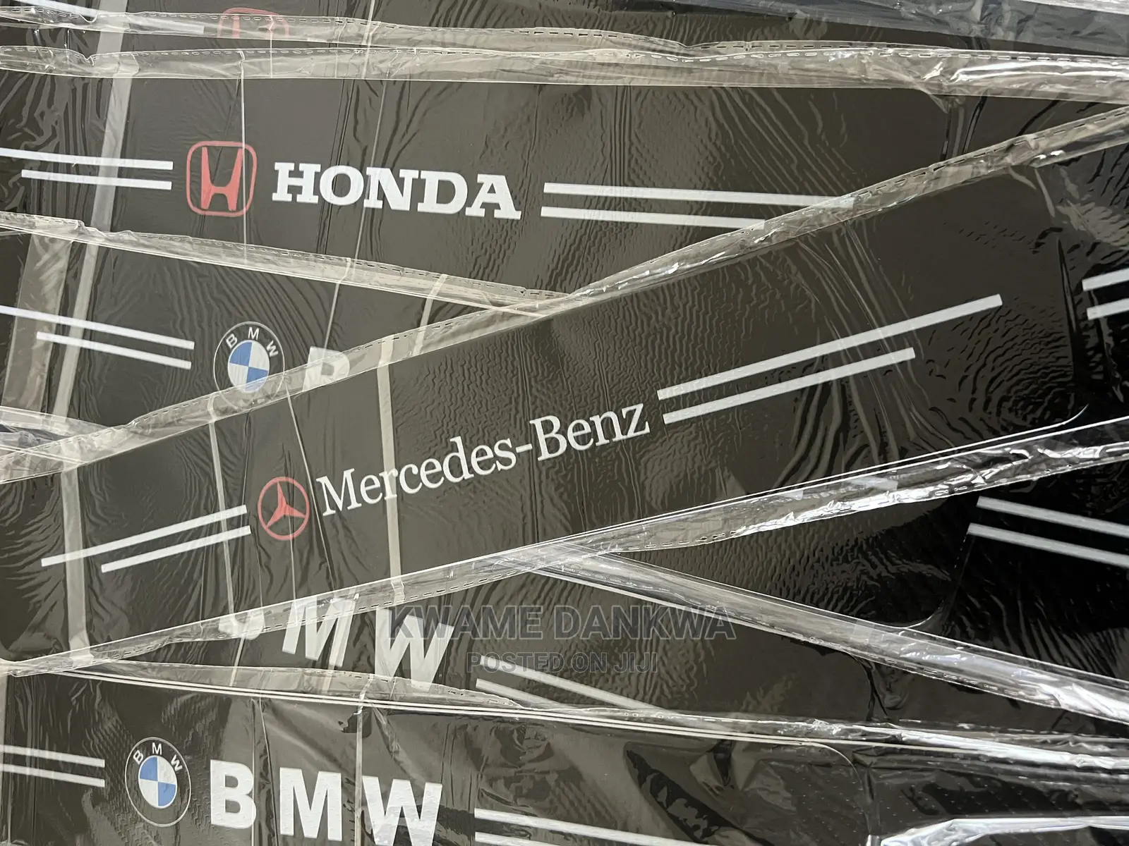 Door Sill Anti Scratch Stickers With Car Model Logo