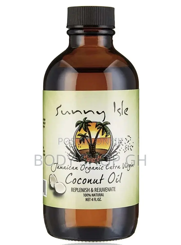 Sunny Isle Jamaican Organic Extra Virgin Coconut Oil 4oz