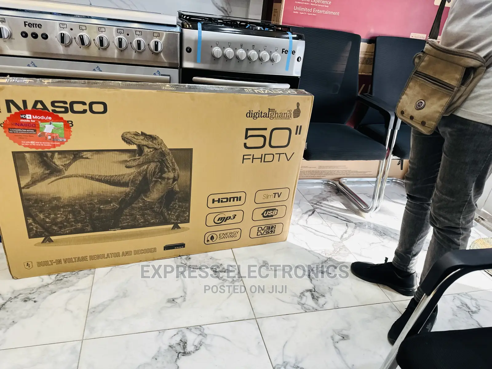 Dmart Hub Satellite  Nasco 50”UHD LED