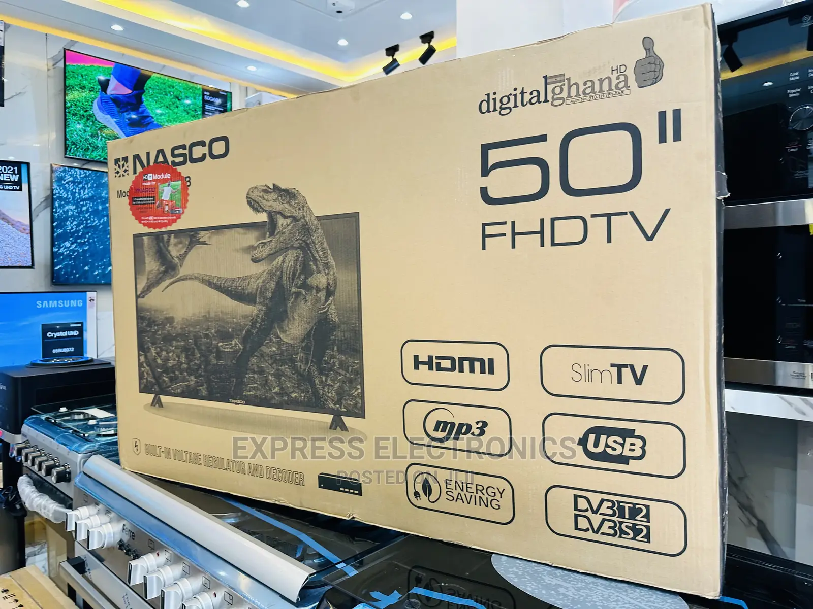 Dynamic Range of Pure Color Nasco FHD Satellite Tv 50”