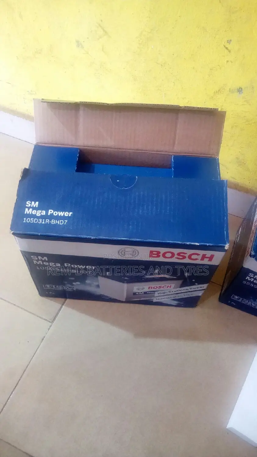 17 Plates Bosch Battery - American Type