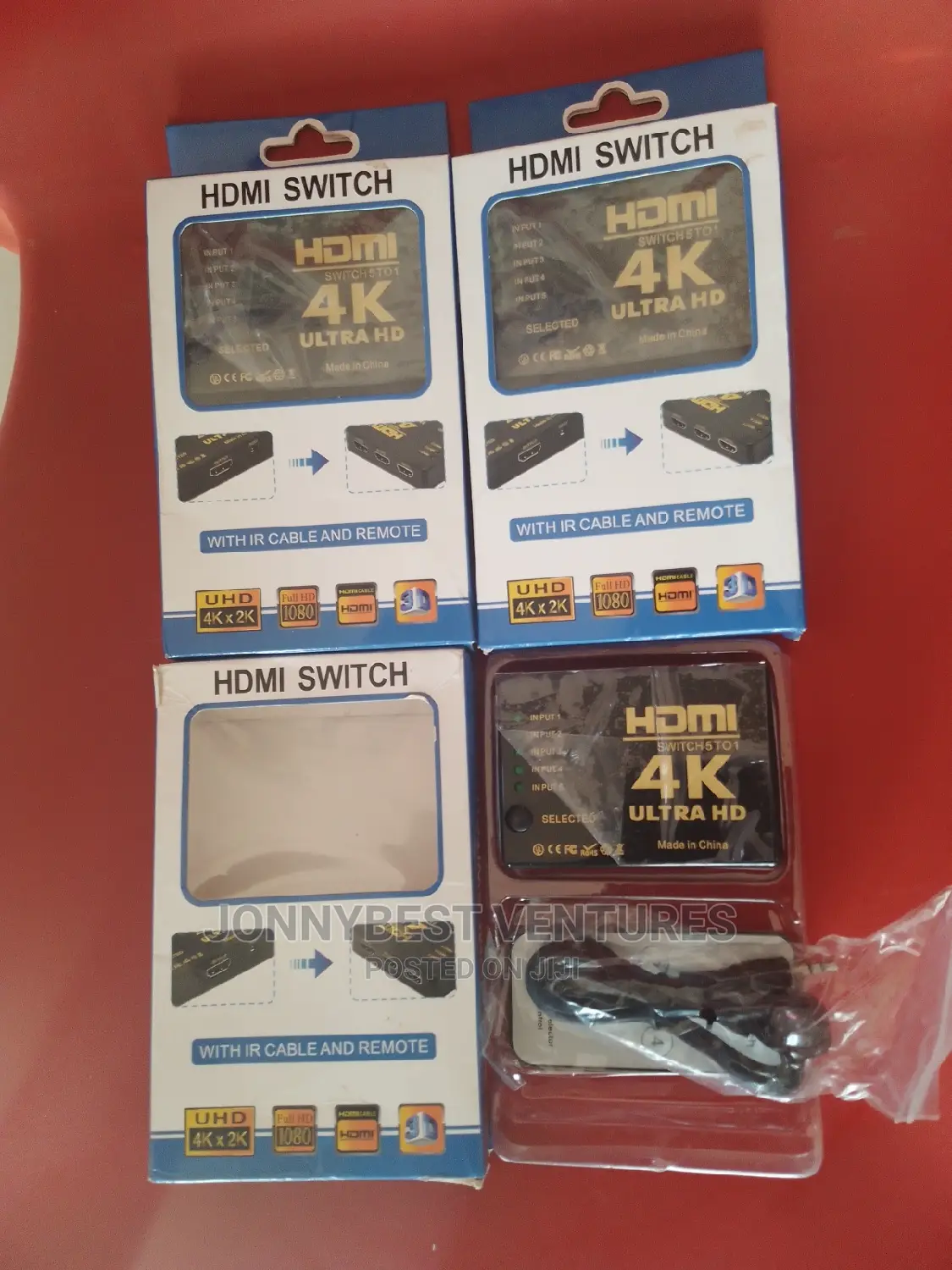 HDMI 5 in and 1 Out Switch