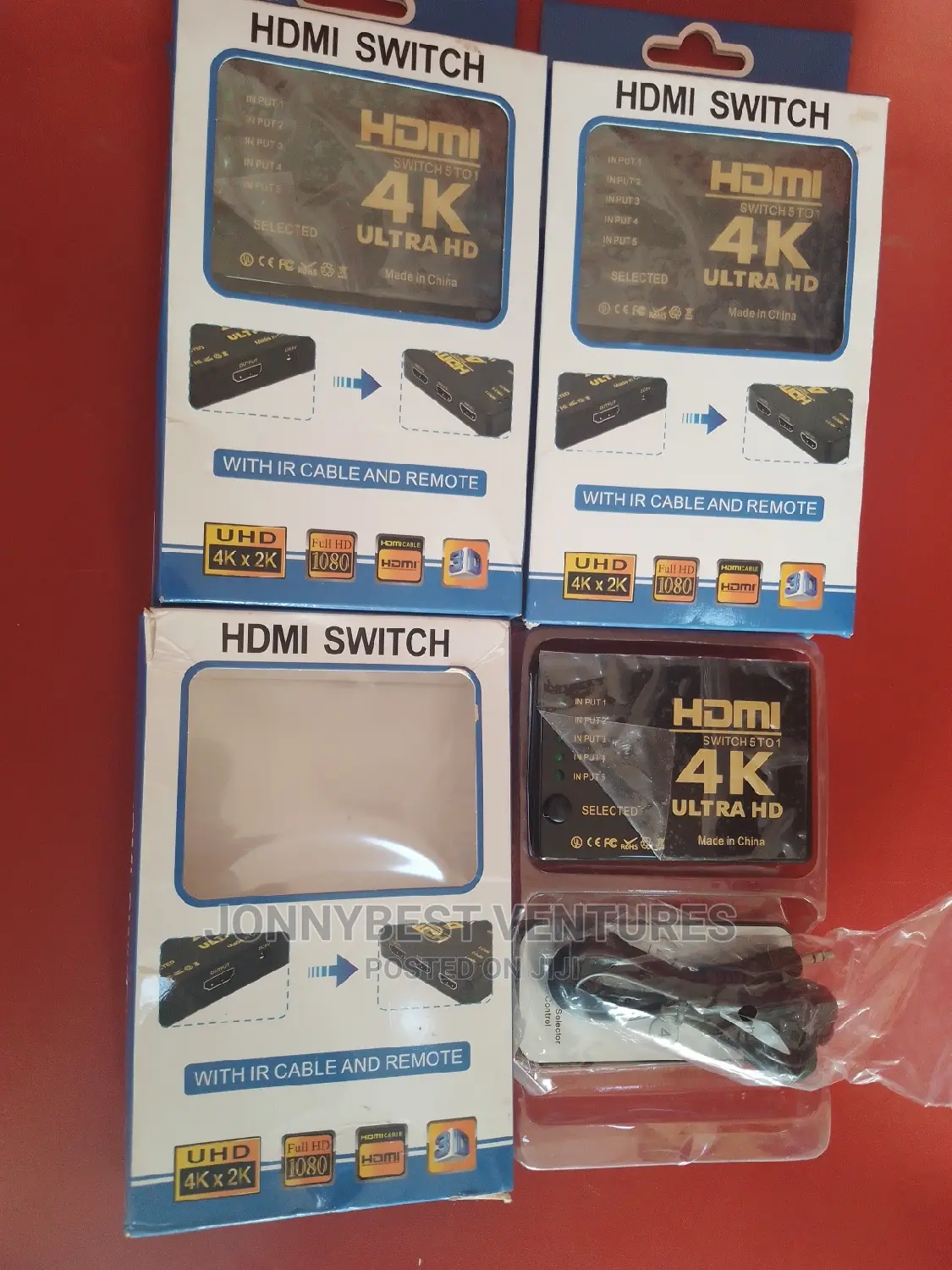 HDMI 5 in and 1 Out Switch