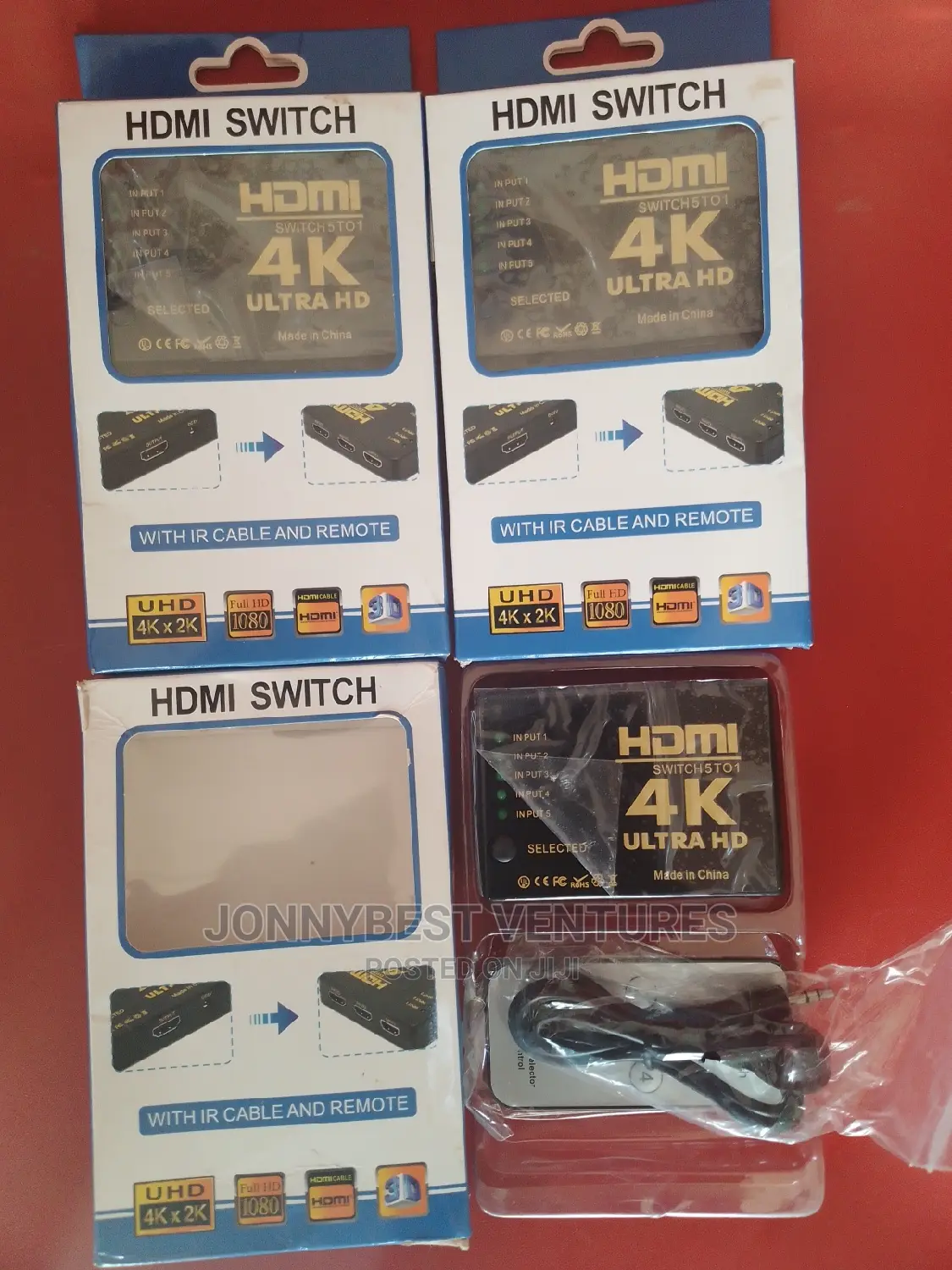 HDMI 5 in and 1 Out Switch