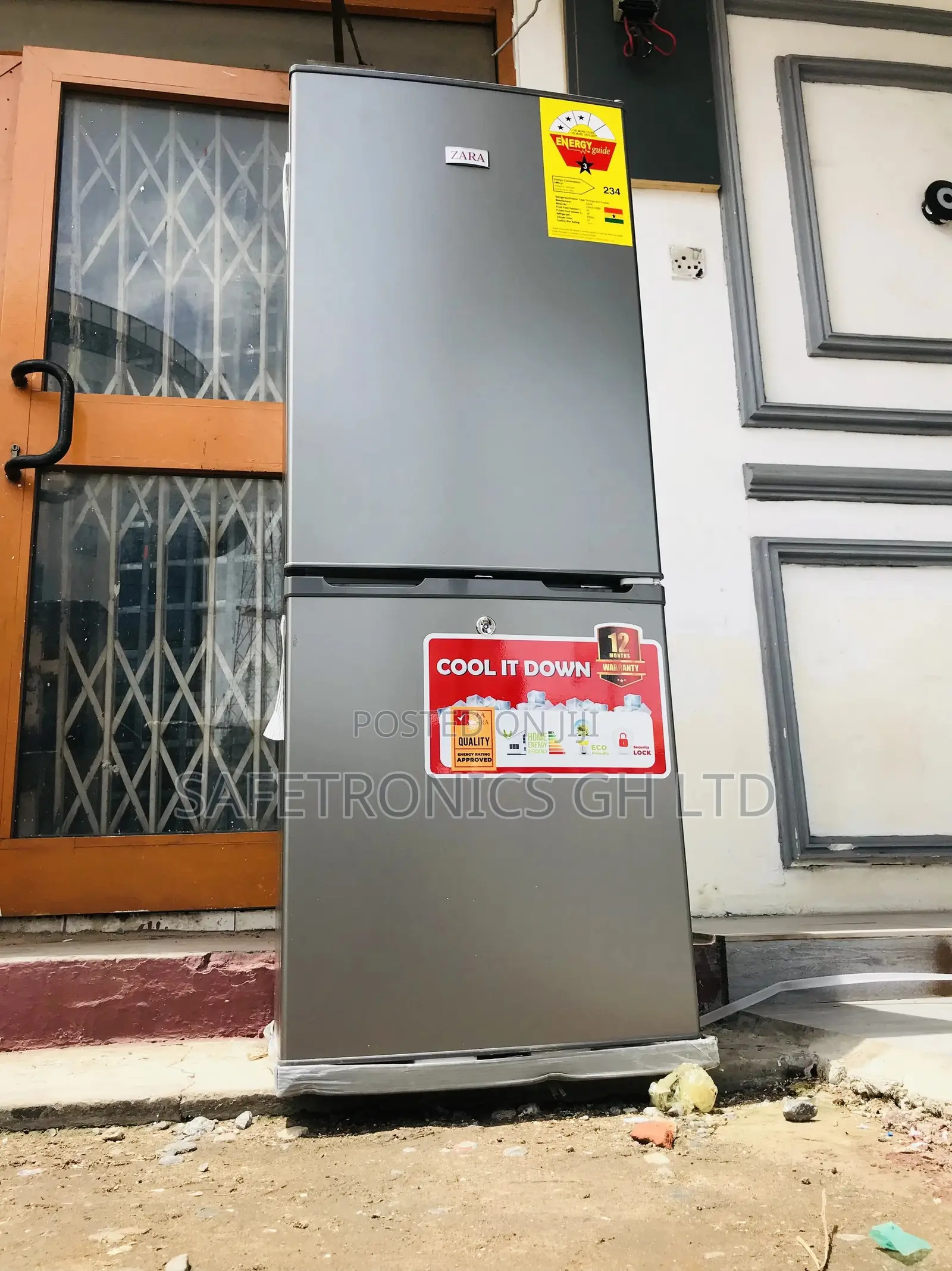 118 Liters Zara-180bf Bottomfreezer Reliable Doubledoor 