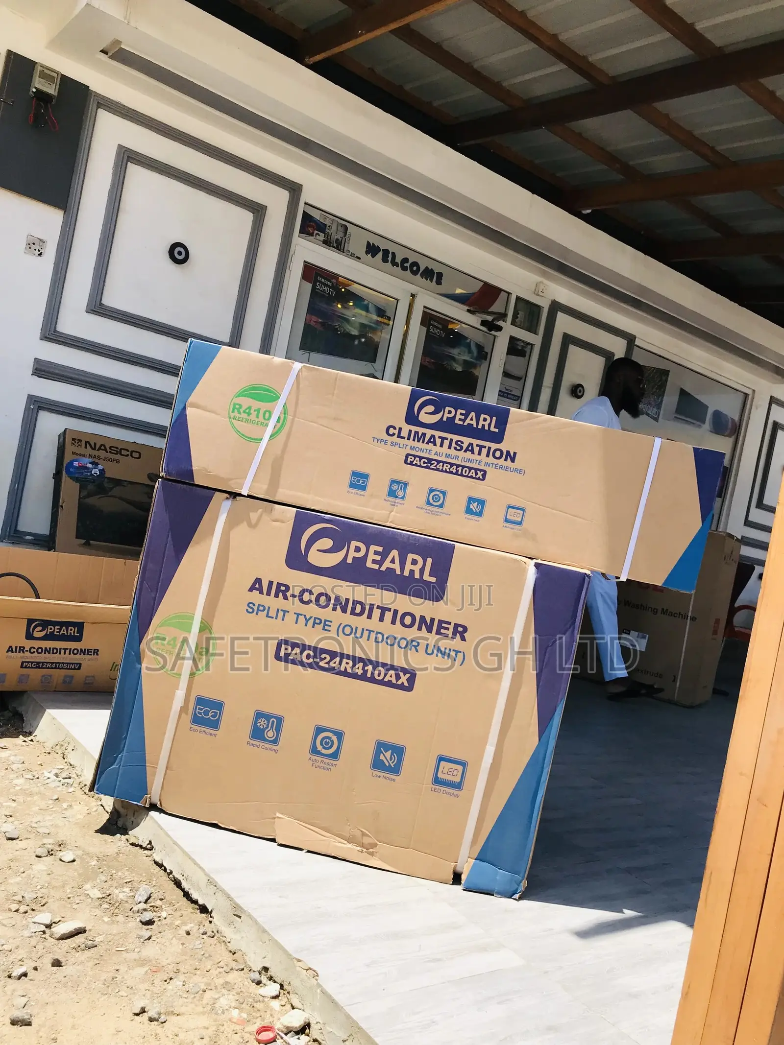 Energy Saving 2.5hp Pearl Split R410 Air Conditioner