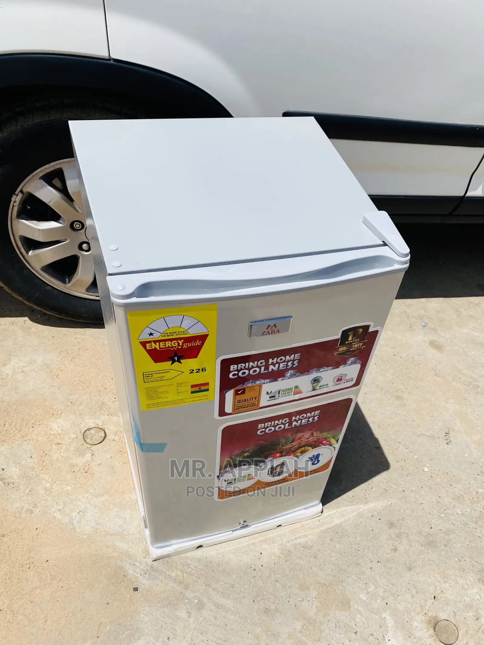 Long Lasting Zara Single Door Table Top Refrigerator(82ltr)