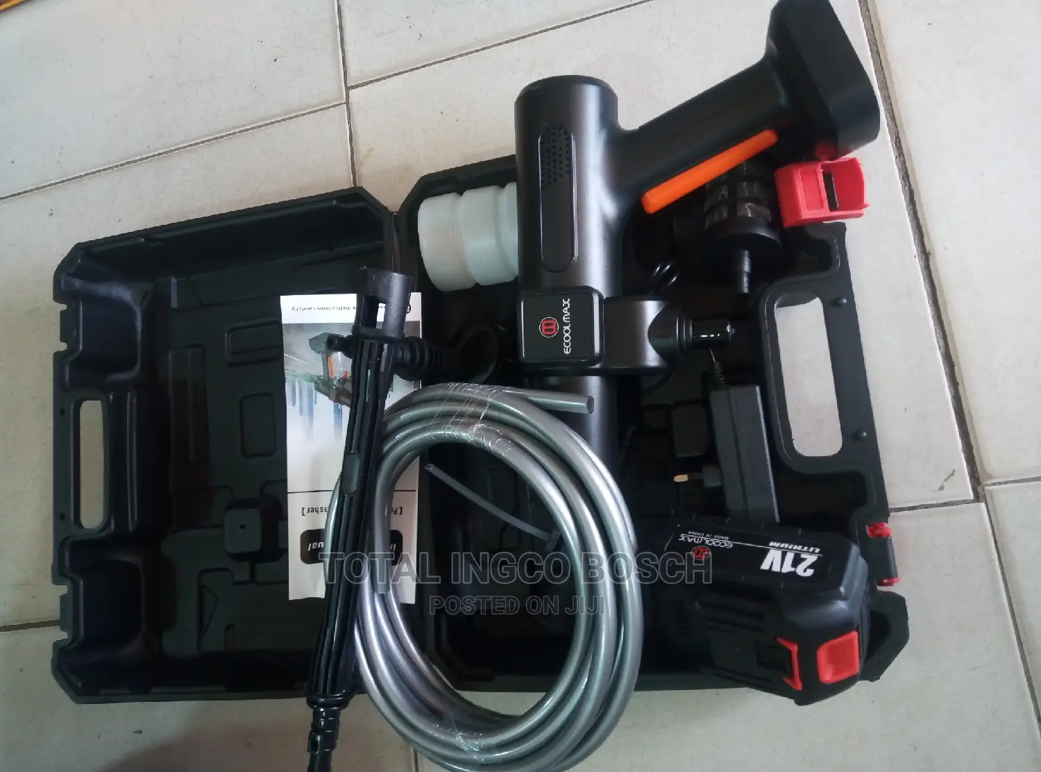 Cordless Pressure Washer 21volt Battery
