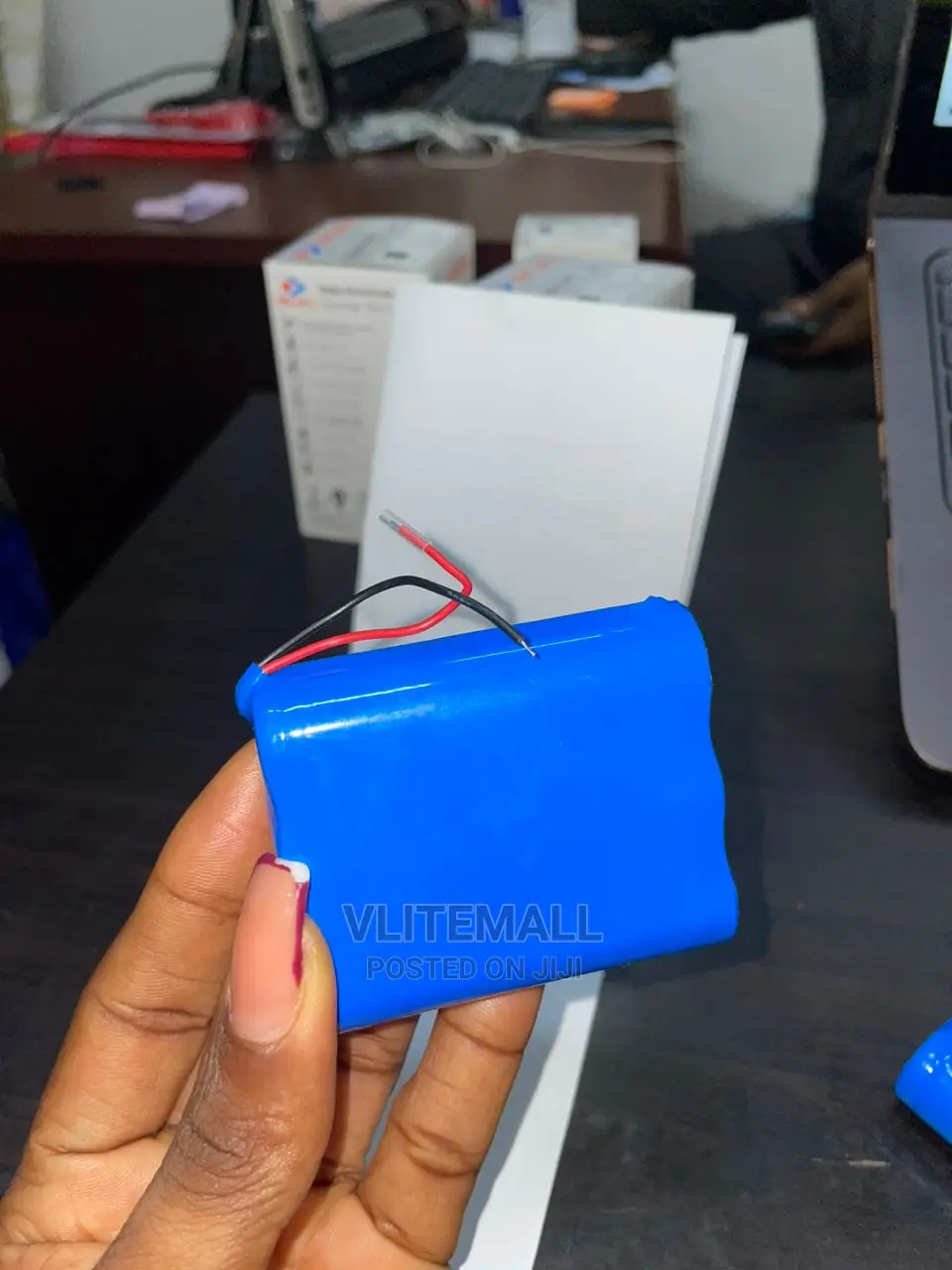 3.7V Lithium Rechargeable Battery 3pack