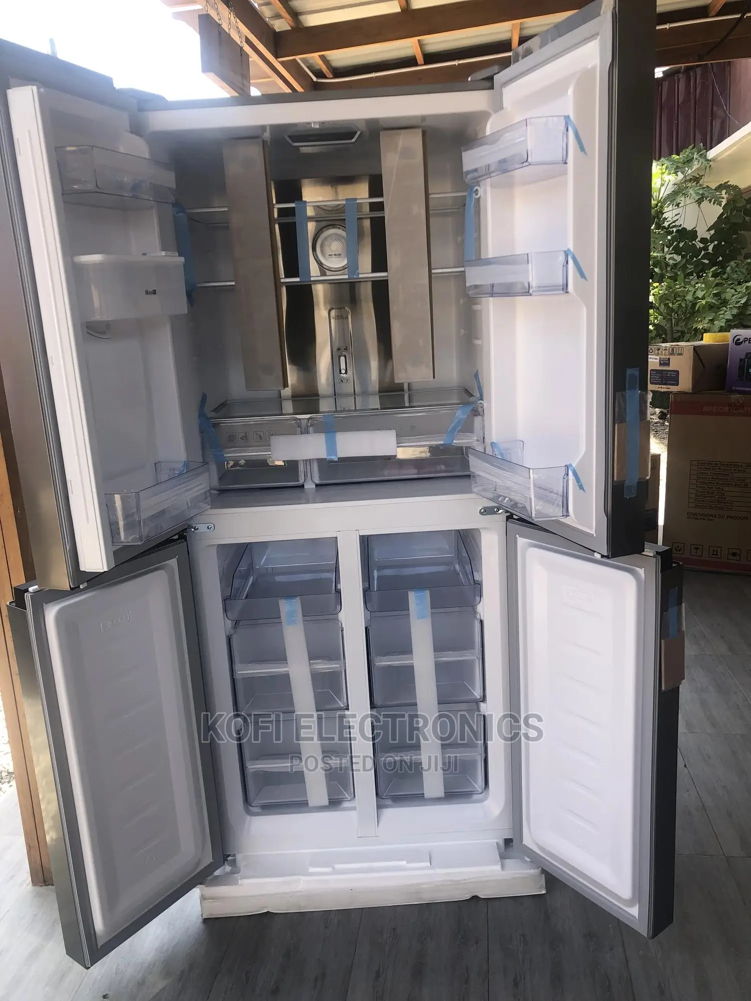 Freestanding PF-614IXWD Pearl Fridge