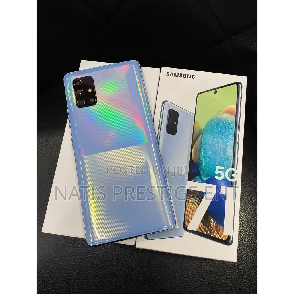 New Samsung Galaxy A71 5G 128 GB Blue