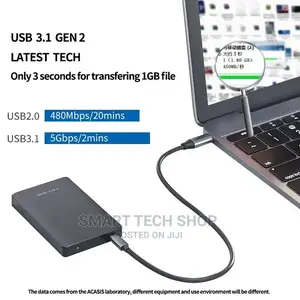 2.5 SATA USB C HDD External Hard Drive Case Enclosure