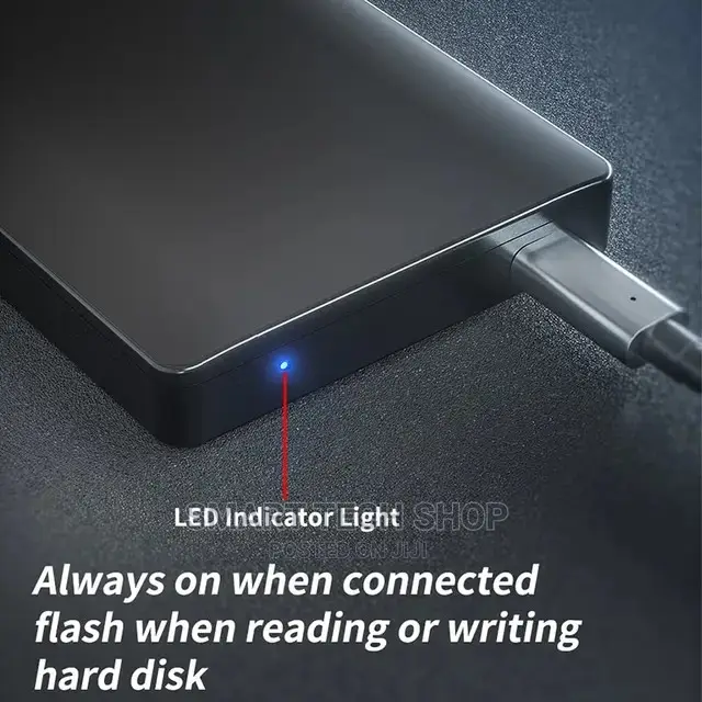 2.5 SATA USB C HDD External Hard Drive Case Enclosure