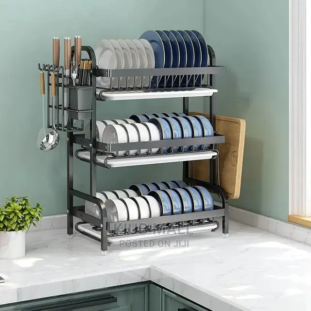 Kitchen Drain Plate Rack