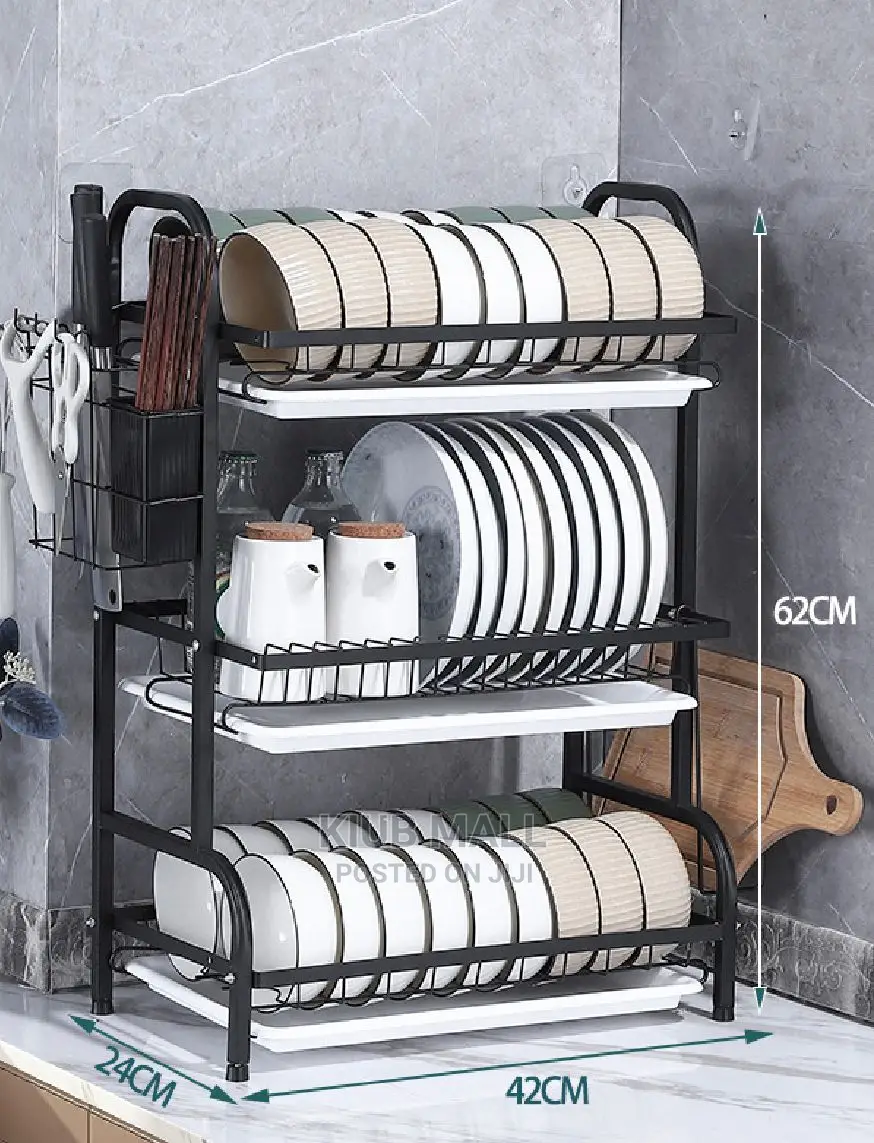 Kitchen Drain Plate Rack
