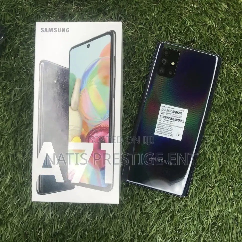 New Samsung Galaxy A71 5G UW 128 GB Blue