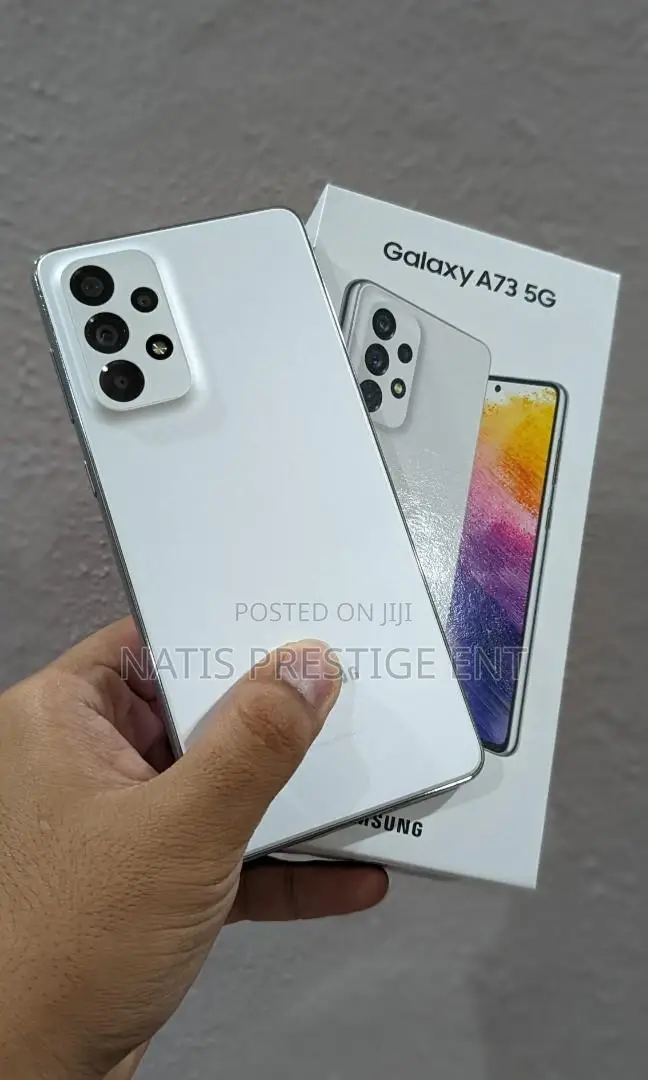 New Samsung Galaxy A73 5G 256 GB White