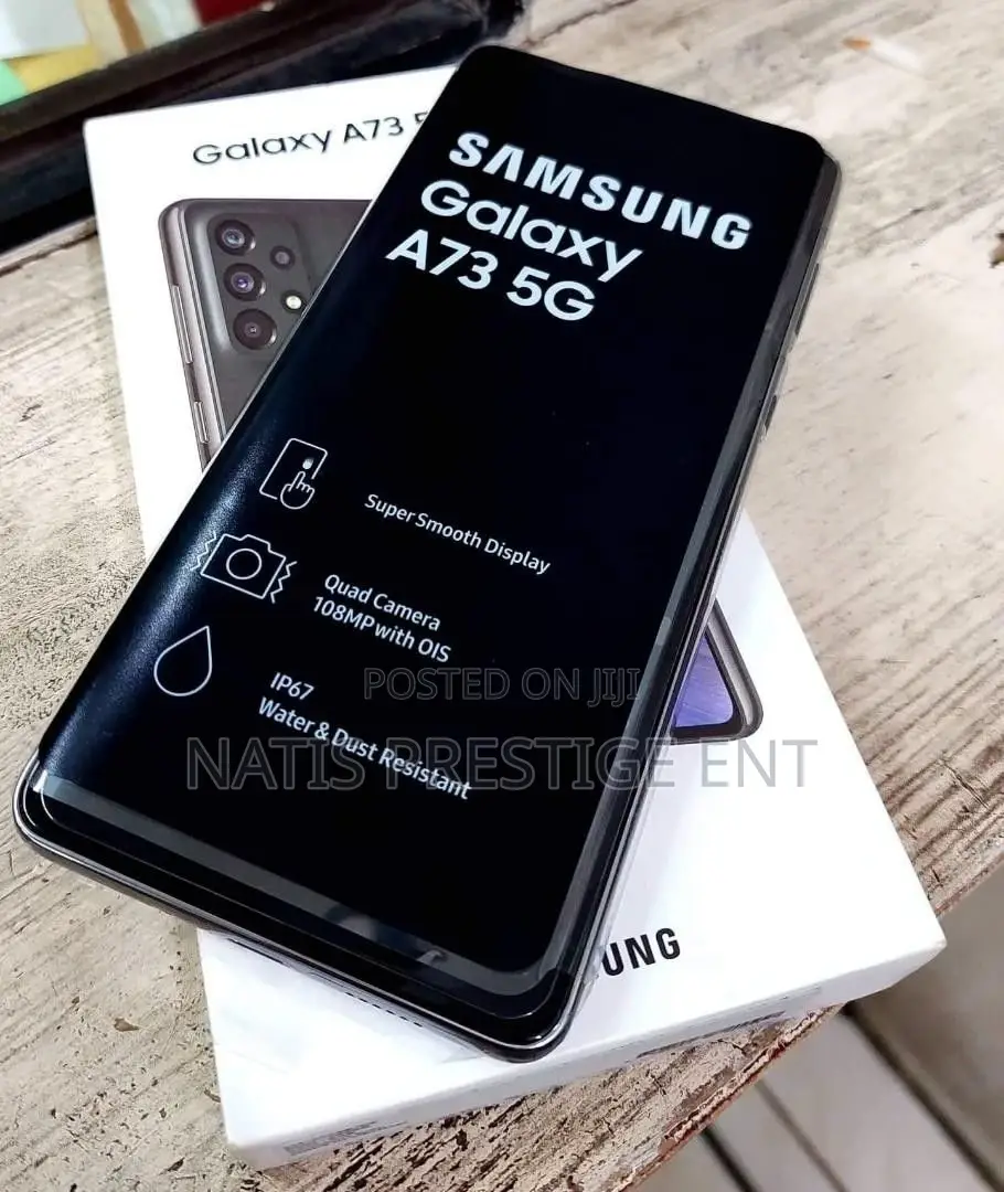 New Samsung Galaxy A73 5G 256 GB Black