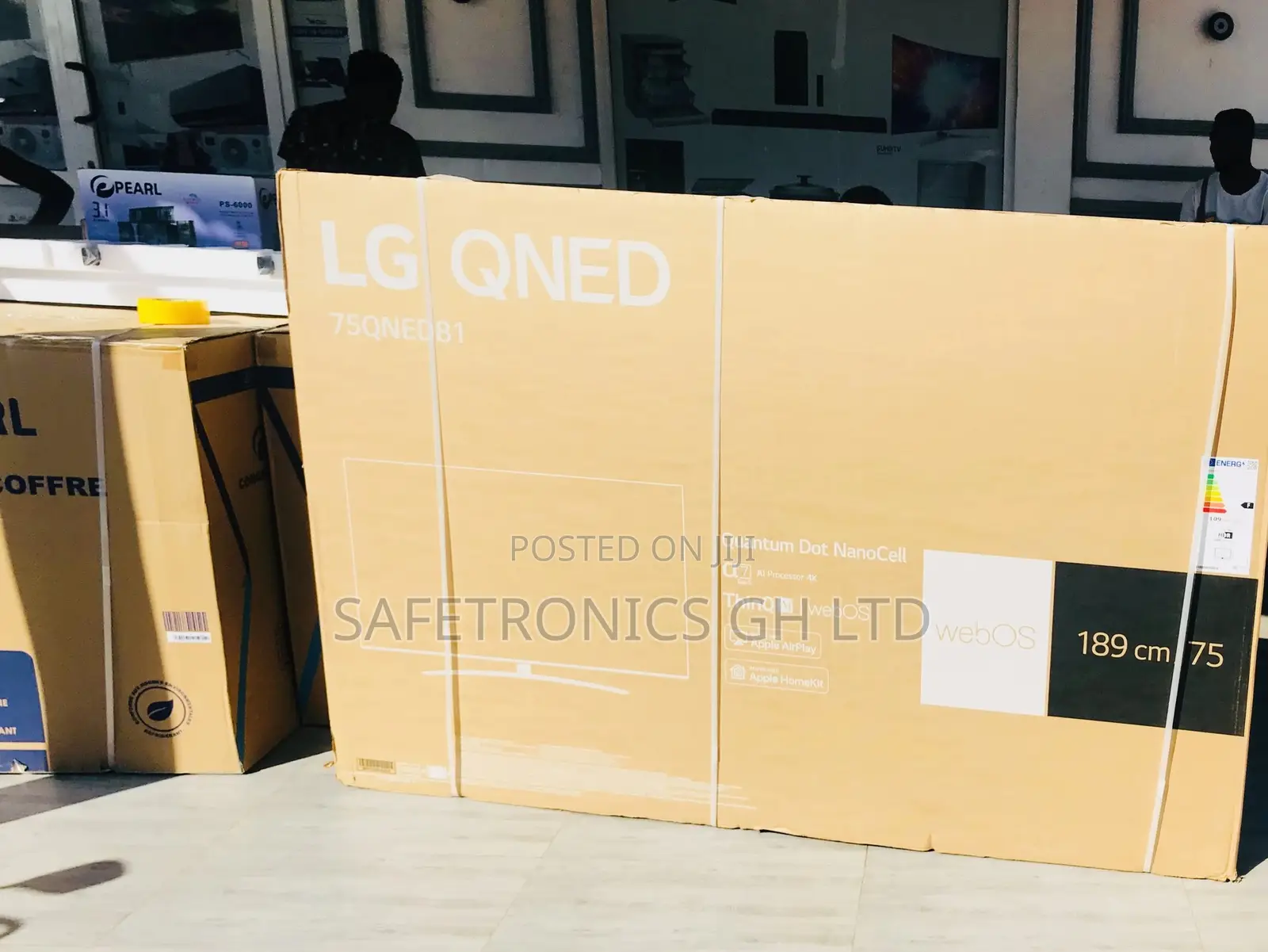 75 Inches QLED Smart Glossy QNED Lg Tv