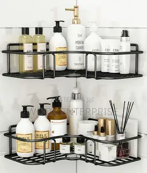 Bathroom Corner Shelf (2 in 1)