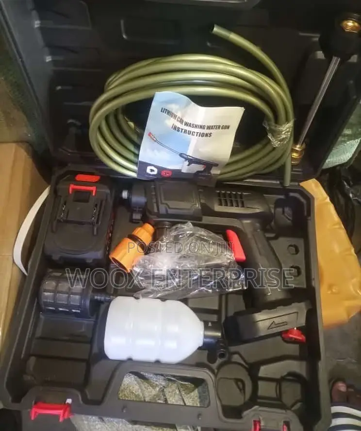 Pressure Car Washer With 2 Batteries