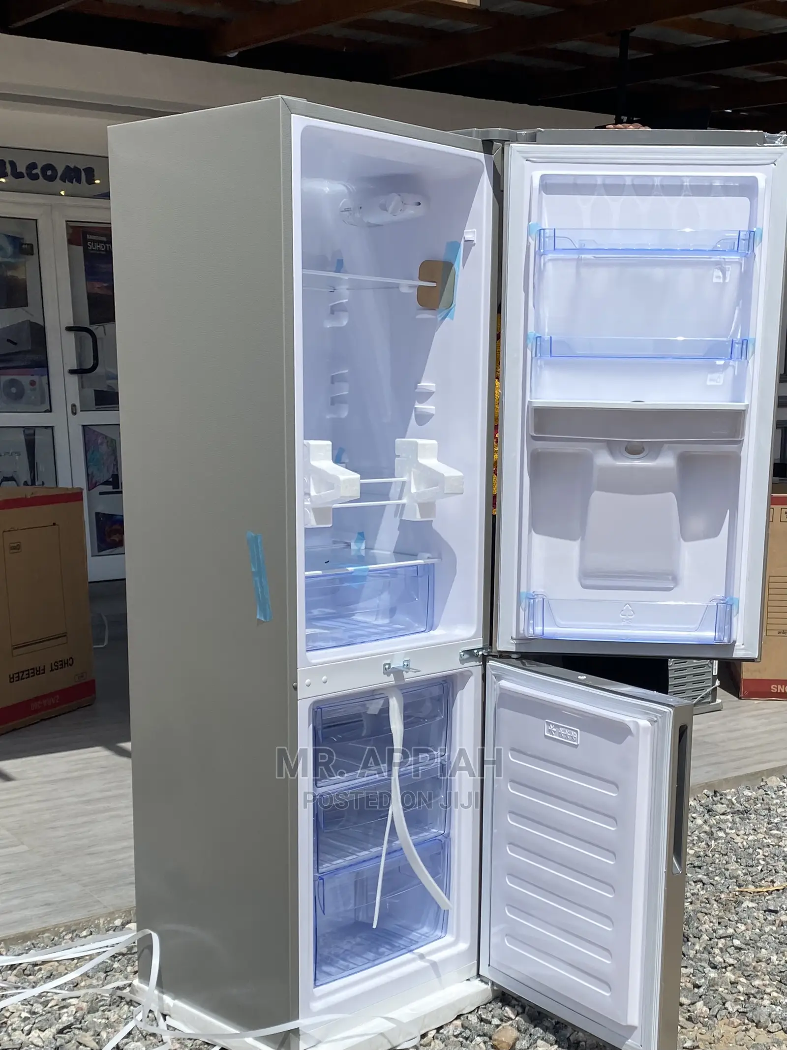 Authentic Pearl Double Door Fridge PF-405IXWD (287liters)