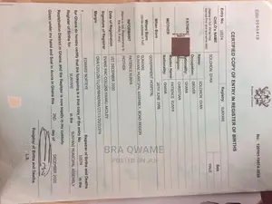 Birth Certificate Registration