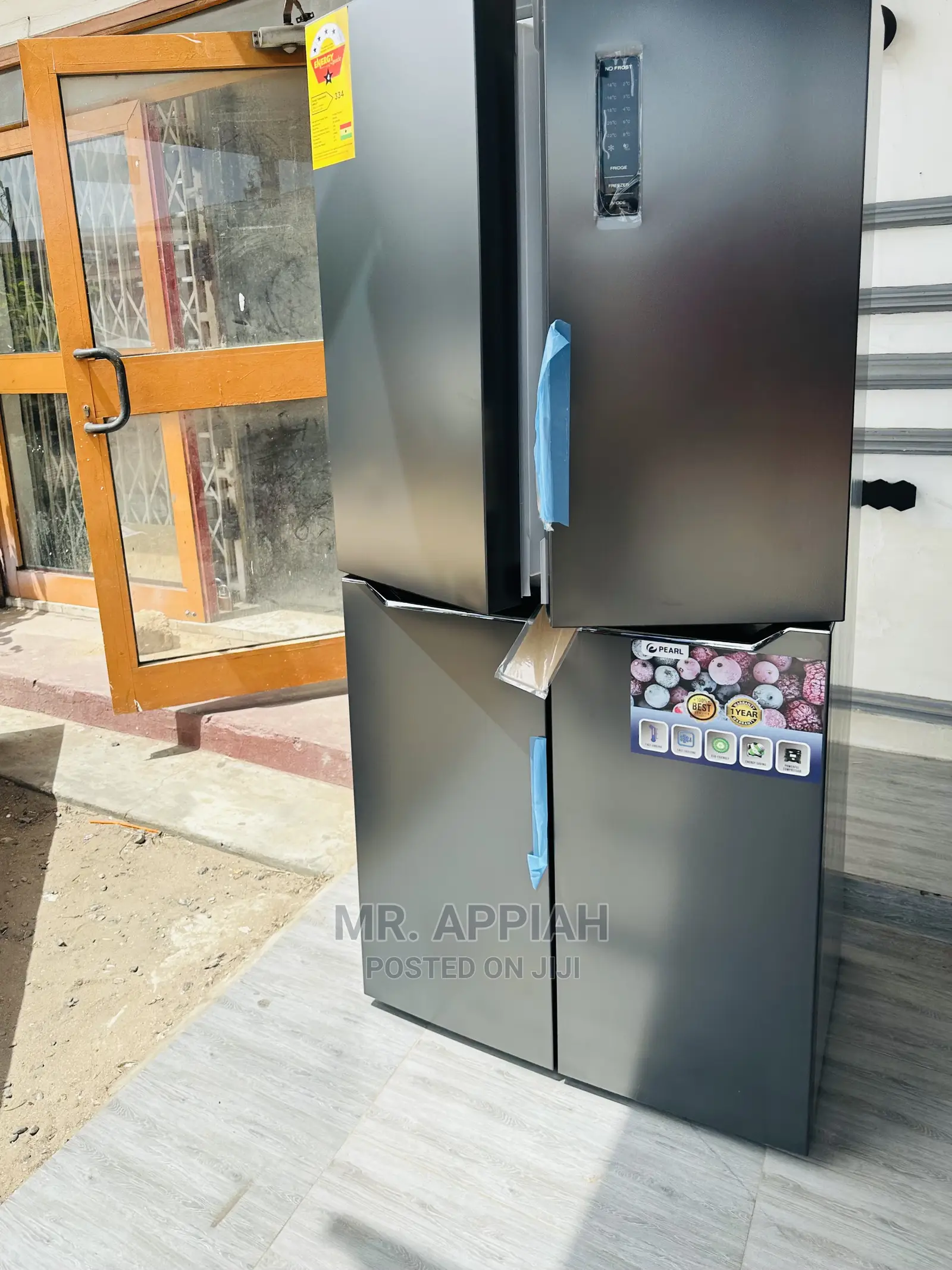 Sealed Pearl Side by Side Refrigerator PF-550BSS on Sale.