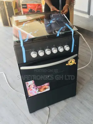 Black Volcano 4 Gas Burner Cooker 50x50