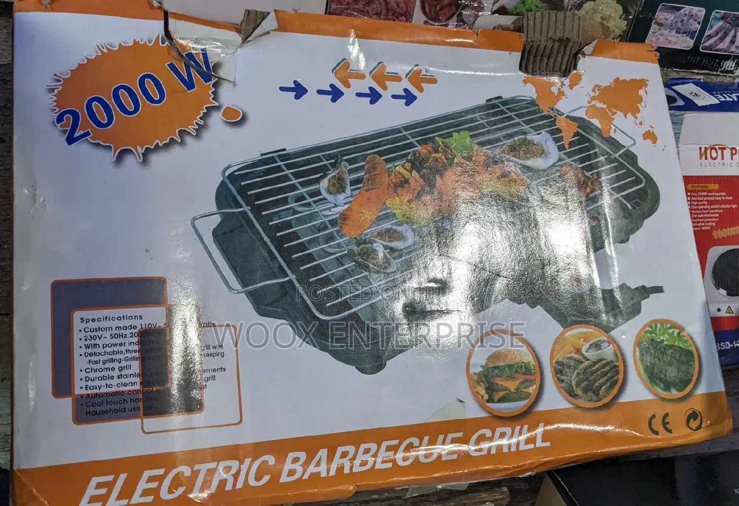 Electric Barbecue Grill