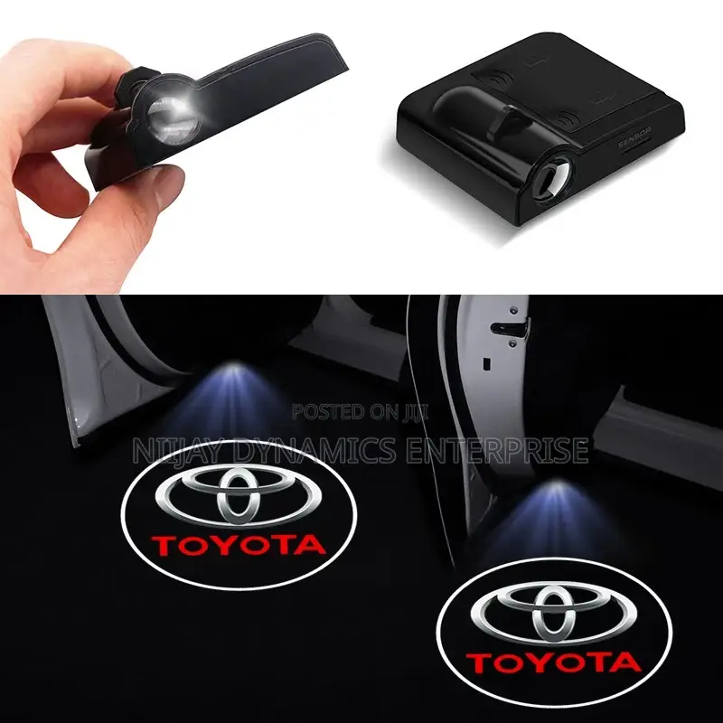 2 PCS LED Car Door Logo Light Laser Projector ( TOYOTA)