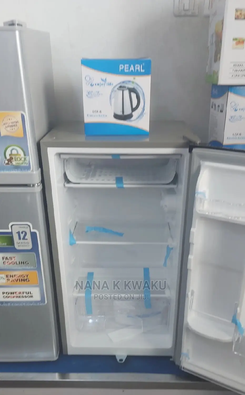 Eco Friendly Pearl 89litr Table Top Fridge