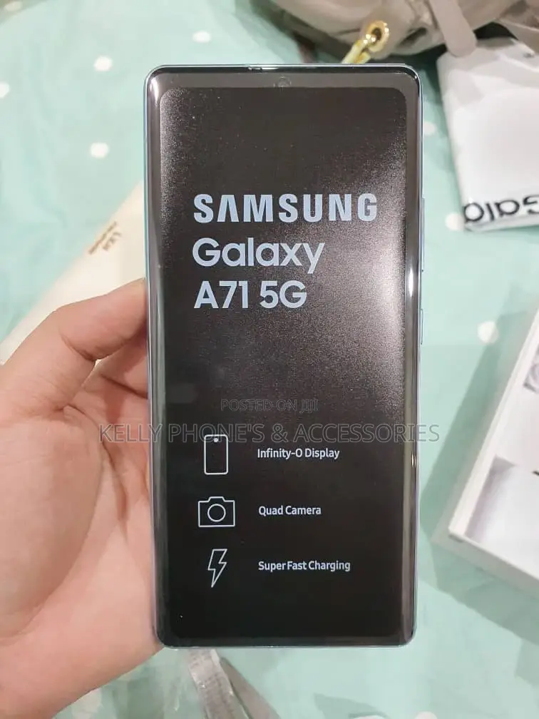 New Samsung Galaxy A71 5G 128 GB Black