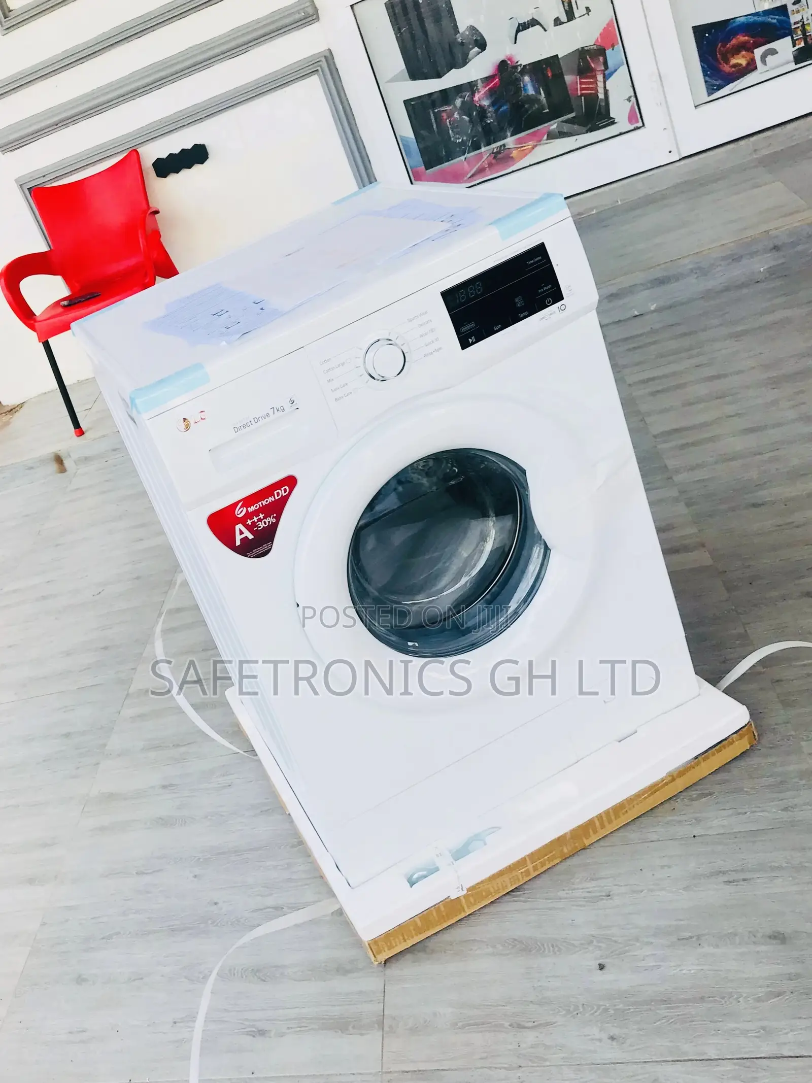 Washingmachine 7kg Fullyautomatic Frontload Lg