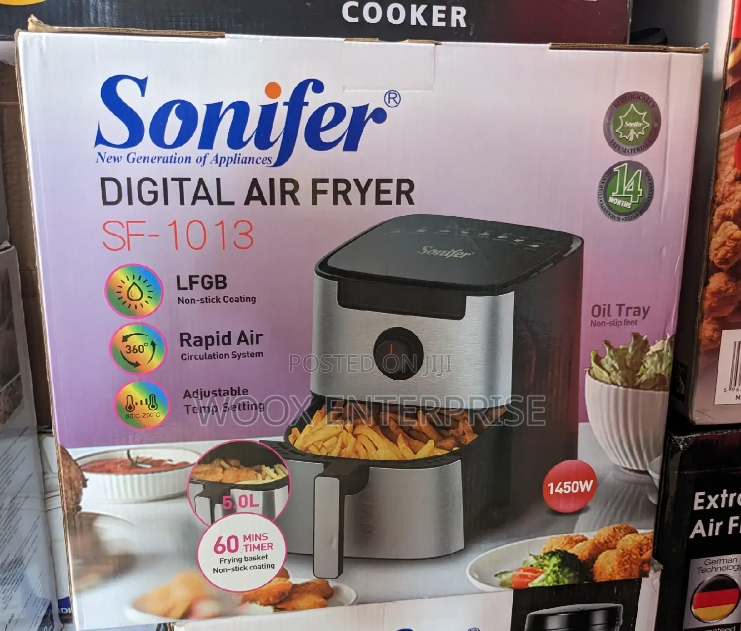Sonifer Digital Airfryer (5L)