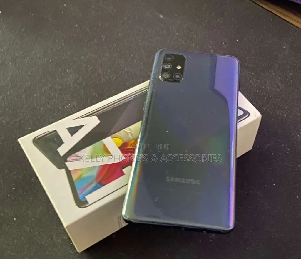 New Samsung Galaxy A71 5G 128 GB Black