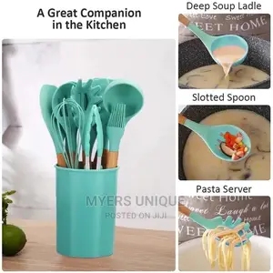 12 Pieces Silicon Ladle