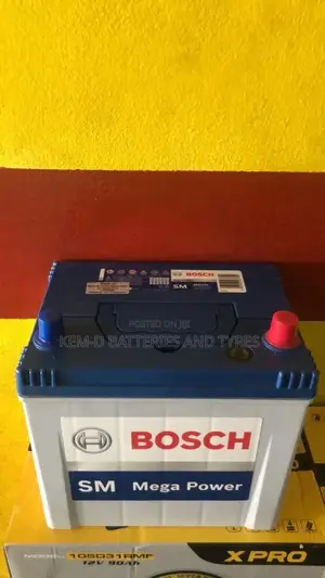 Original 70ah Bosch Battery 80D23L 80D23R
