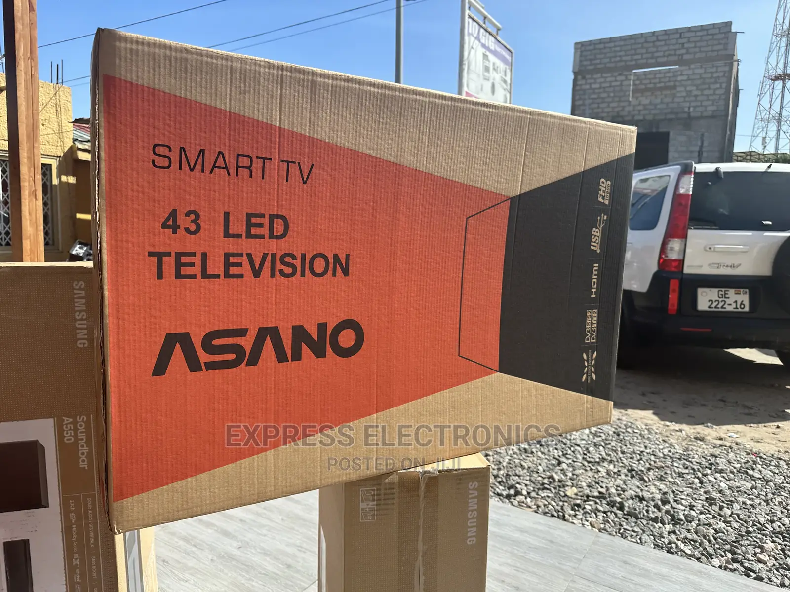Smart Android 43”Asano High Quality Display Tv 