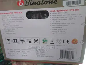Binatone Mwo-2018 Microwave 20l