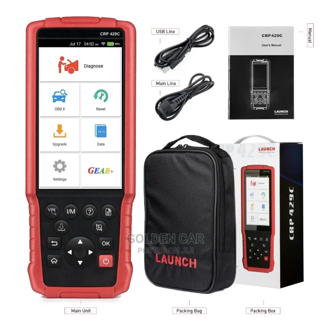 Launch CRP429C OBD2 Car Diagnostic Scanner