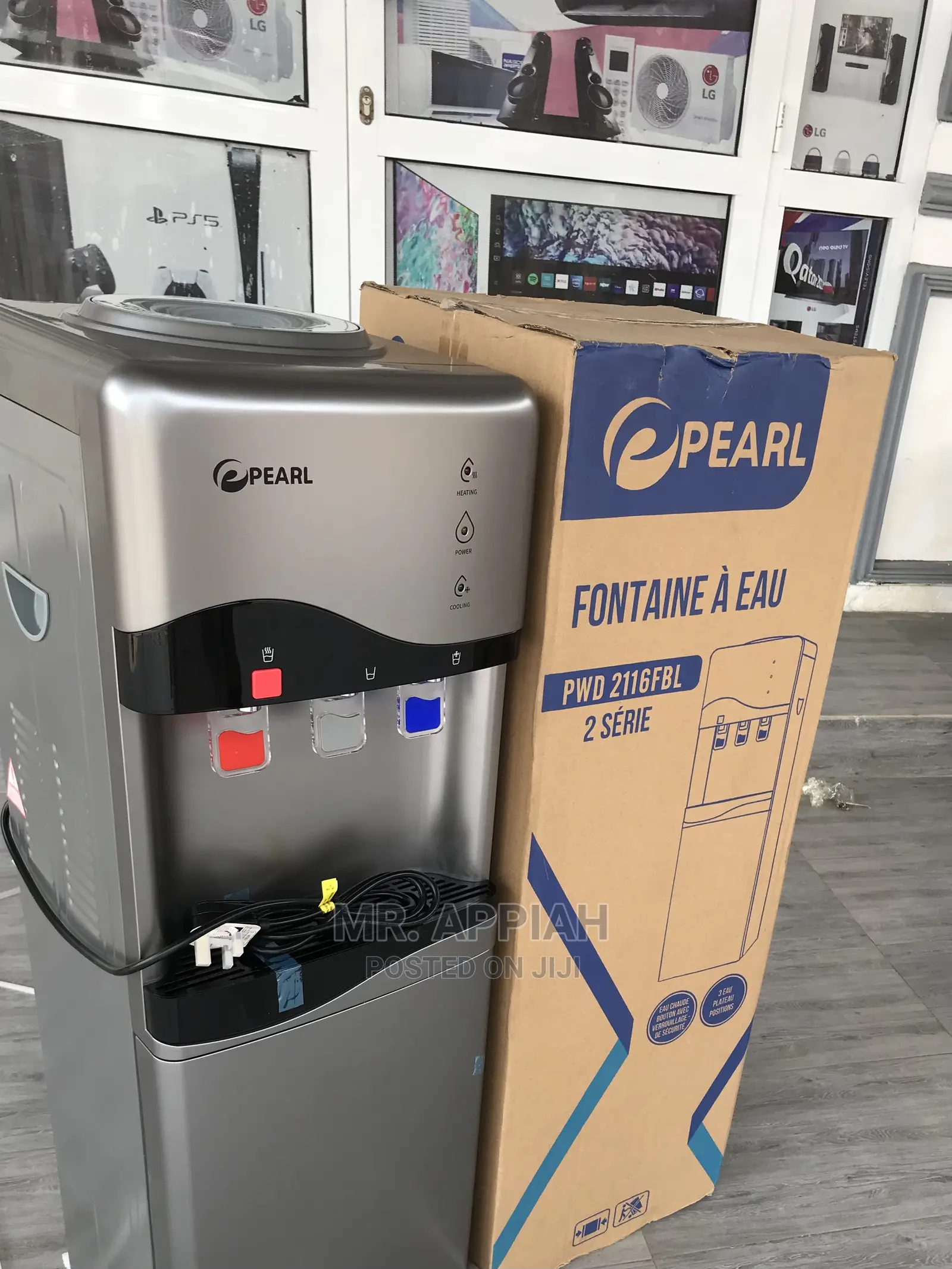 Extremely Qualitypearl WaterDispenser(PWD-2116 FBL)Hot/Cold