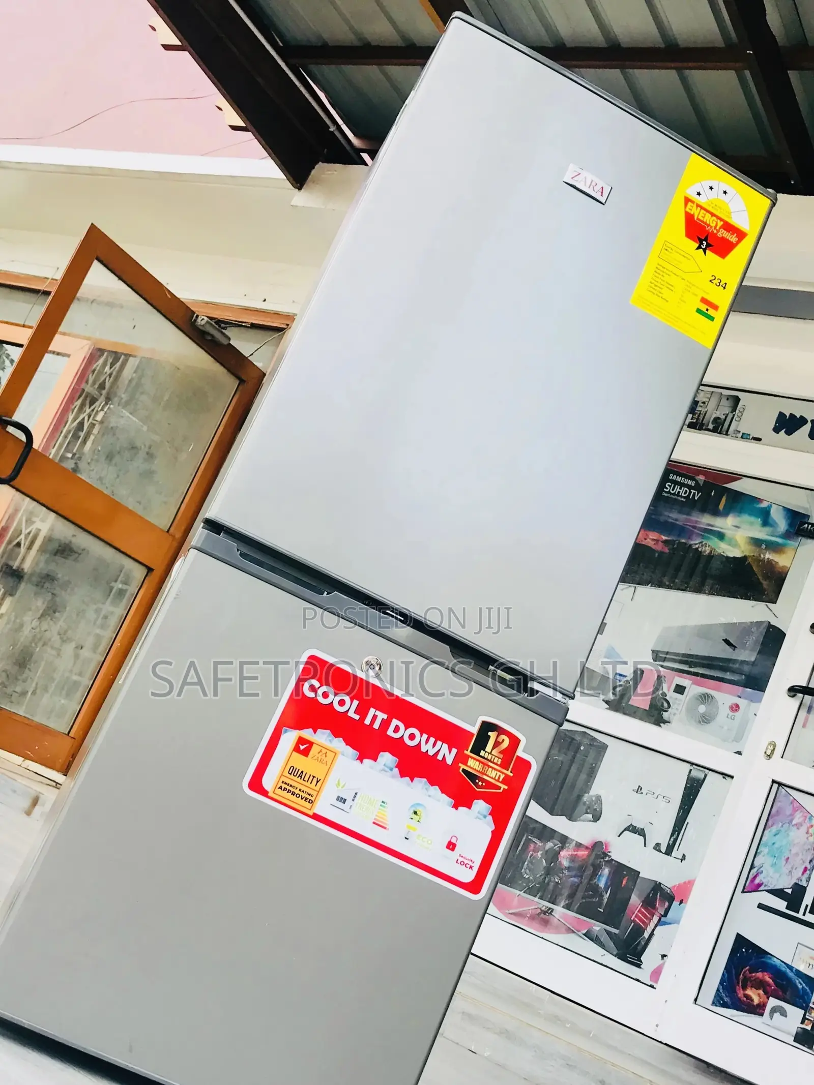 Refrigerator Bottomfreezer Zara-180bf Doubledoor