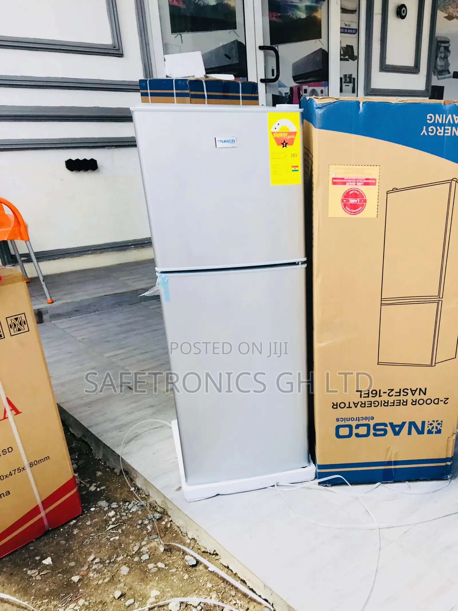 Nasco Refrigerator New Nasf2-16fl Topfreezer Doubledoor