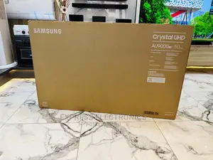 Crisp View UHD Samsung Glossy Smart Au9000 50” Tv