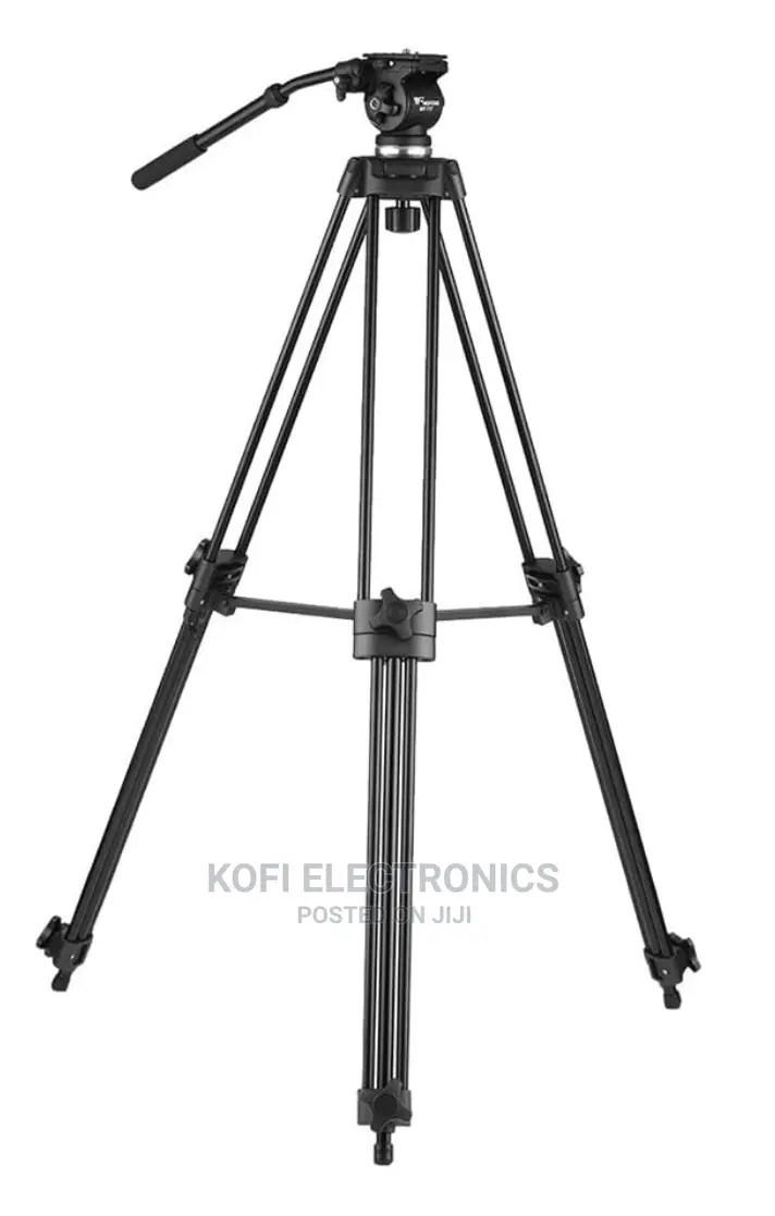 Aluminum Alloy Tripod With Fluid Hydraulic Head