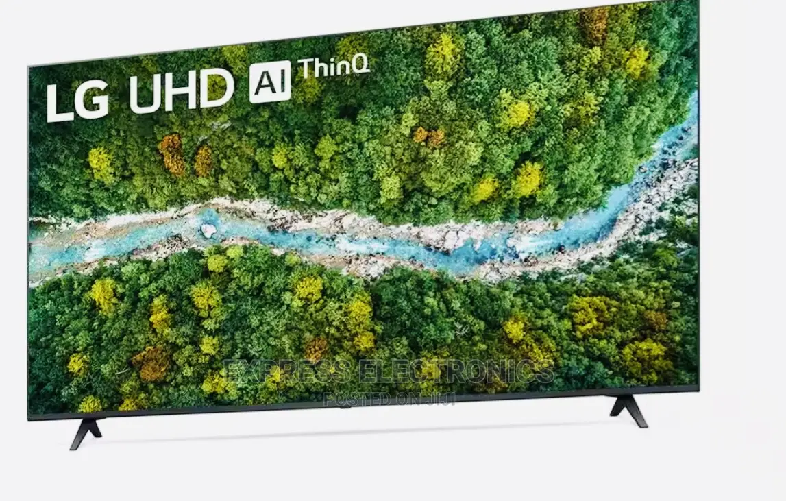 Crisp View UHD LG 55UP7750 Glossy Black Slim
