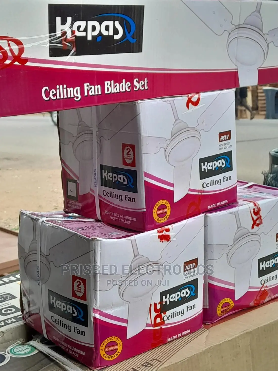 Kepas 56" Durable Ceiling Fan Long Blade