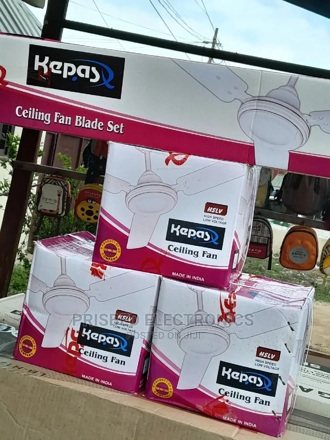 Kepas 56" Durable Ceiling Fan Long Blade